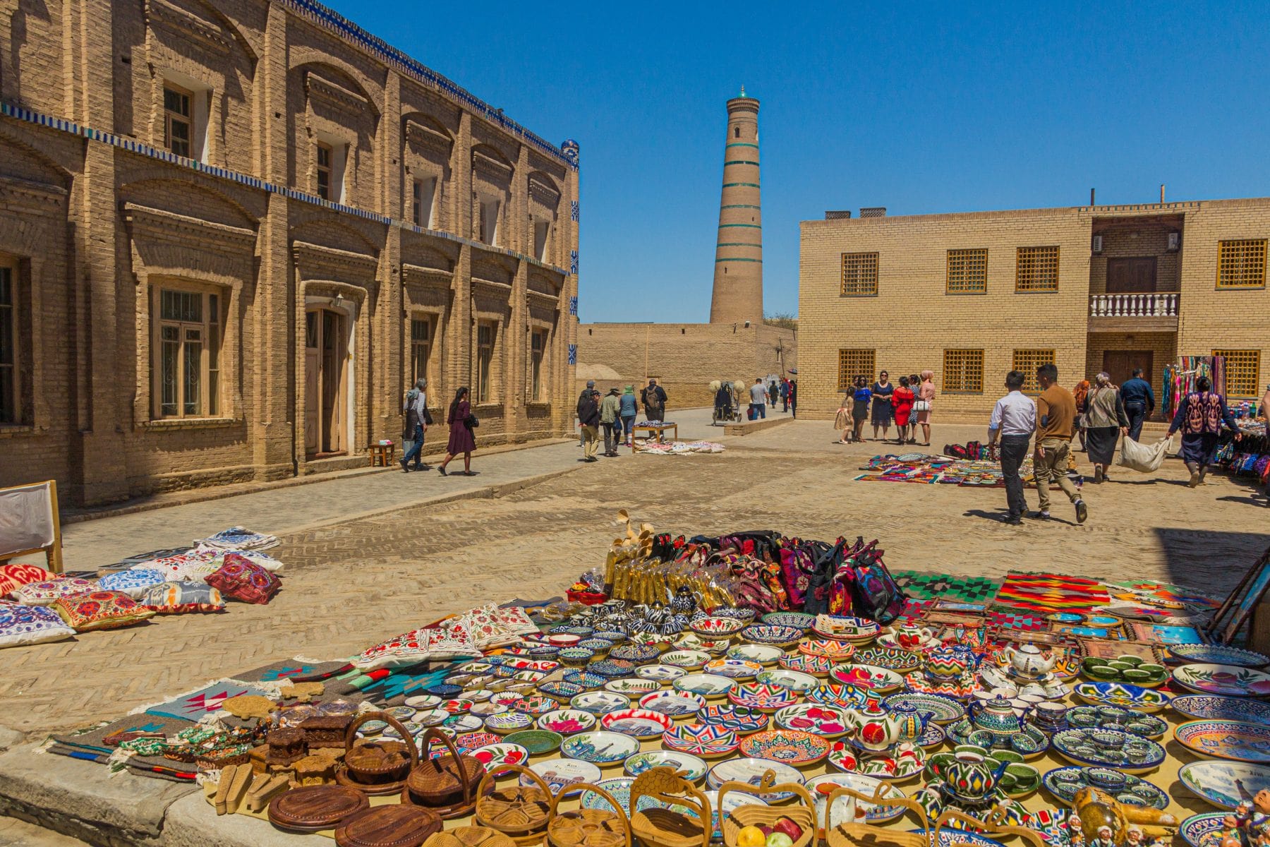 Uzbekistan market bazaar